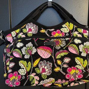 Vera Bradley Moon Blooms Shoulder Tote